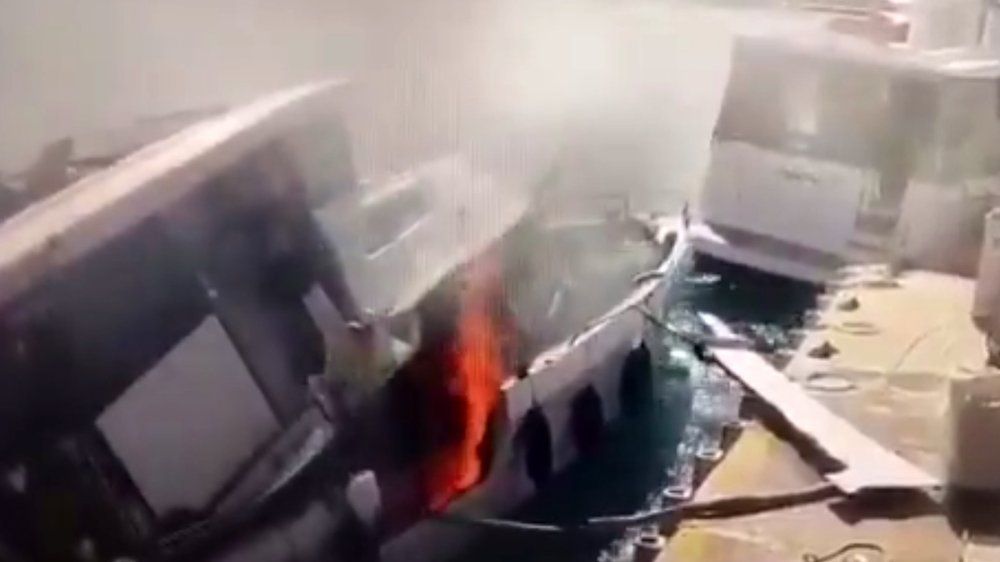 Yacht exploded after refueling - three injured
