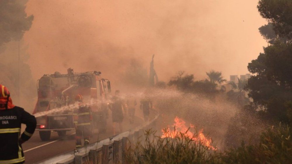 Out of Control: Fire on the Adriatic Coast Causes Chaos