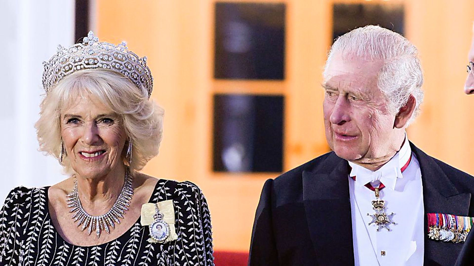 Camilla at state banquet: Her tiara has special meaning
