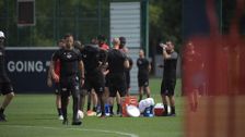 RB Leipzig: Tedesco starts first training session with a mini-squad