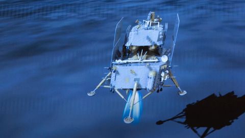 China: Sonde bringt Souvenir vom Mond