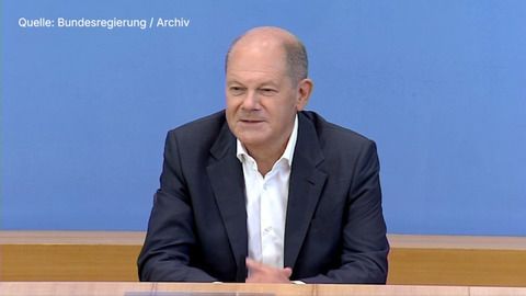 Scholz: Werde antreten, erneut Kanzler zu werden
