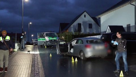 Mittelfranken: Polizei stoppt Fahrerin mit Schüssen