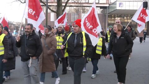 Kliniken und Pflegeheime: Verdi-Warnstreiks laufen