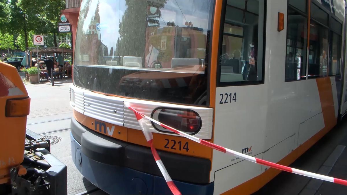 Nach Streit in Mannheim: Mann (65) vor Straßenbahn gestoßen – schwer verletzt!