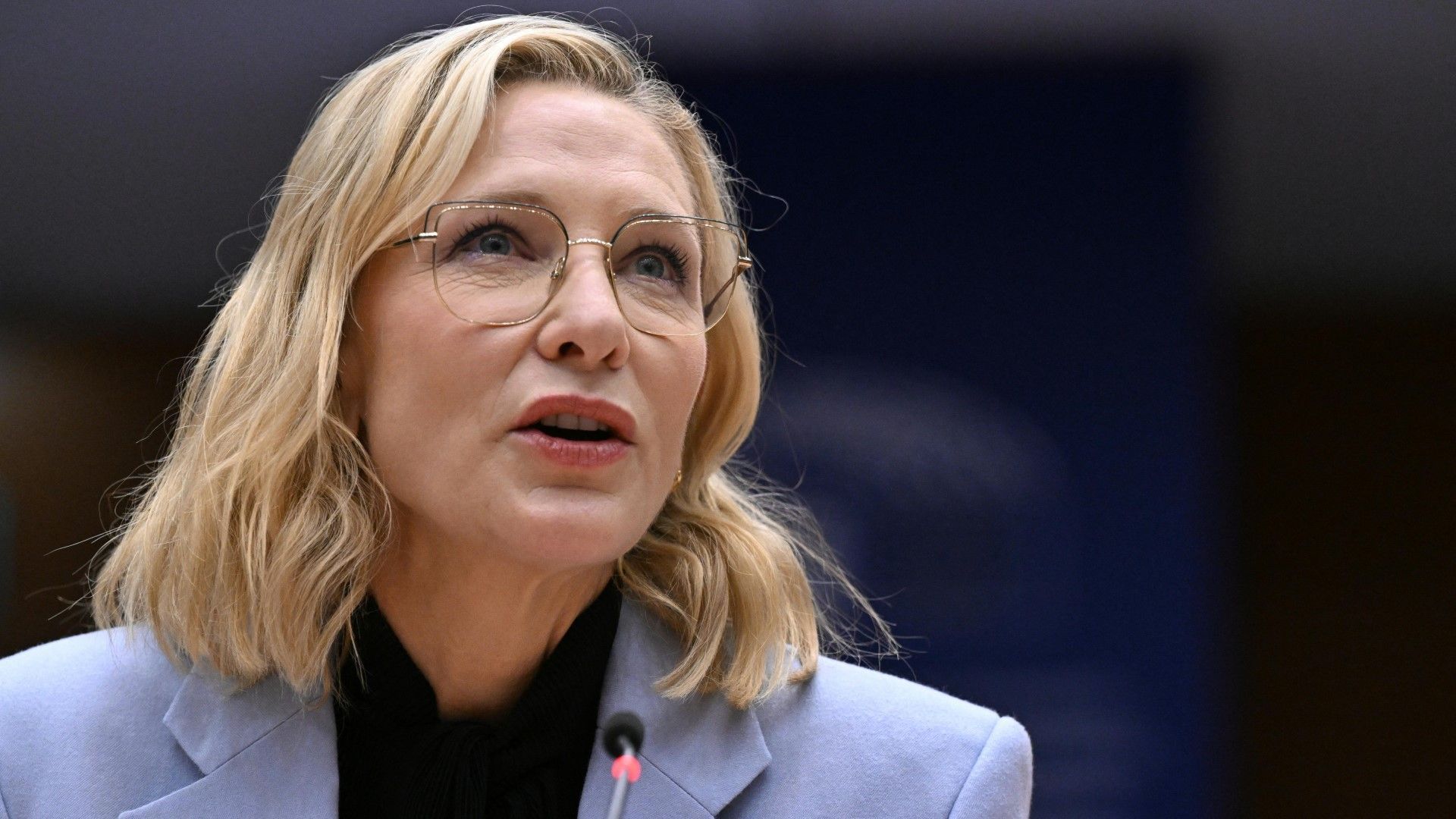 Cate Blanchett warnt vor "gefährlichen Mythen" über Migranten
