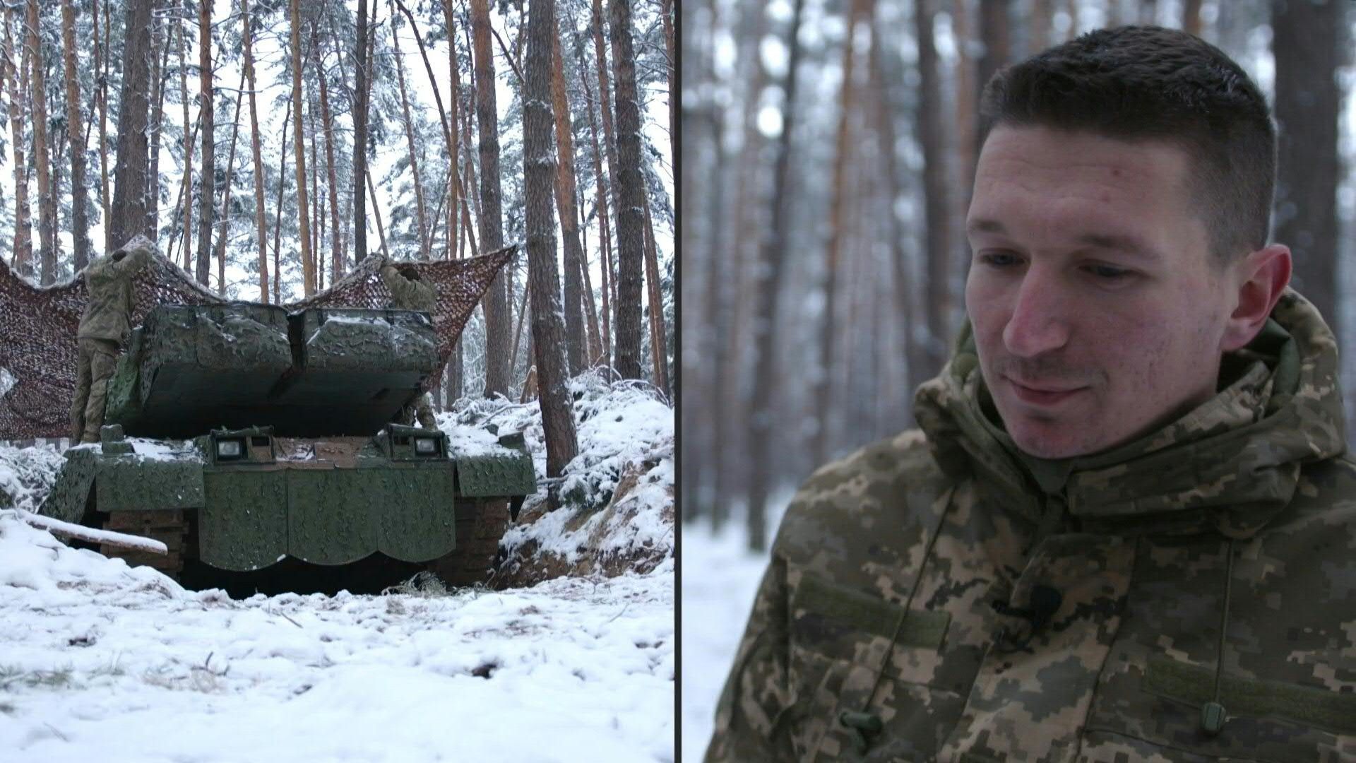 Deutscher Leopard-2-Panzer in der Ukraine: "Er rettet Leben"