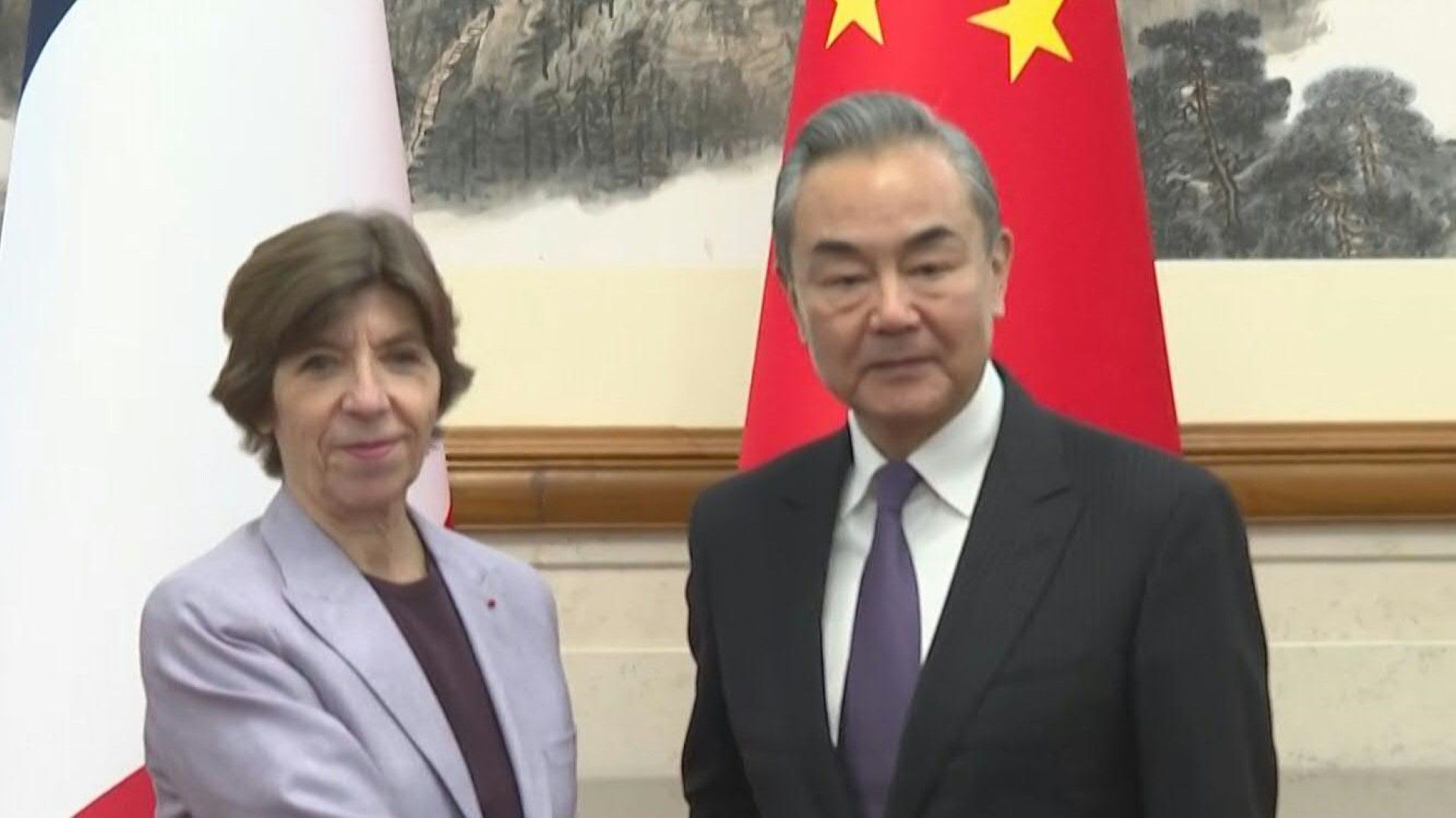 France's top diplomat meets Chinese Foreign Minister Wang Yi in Beijing