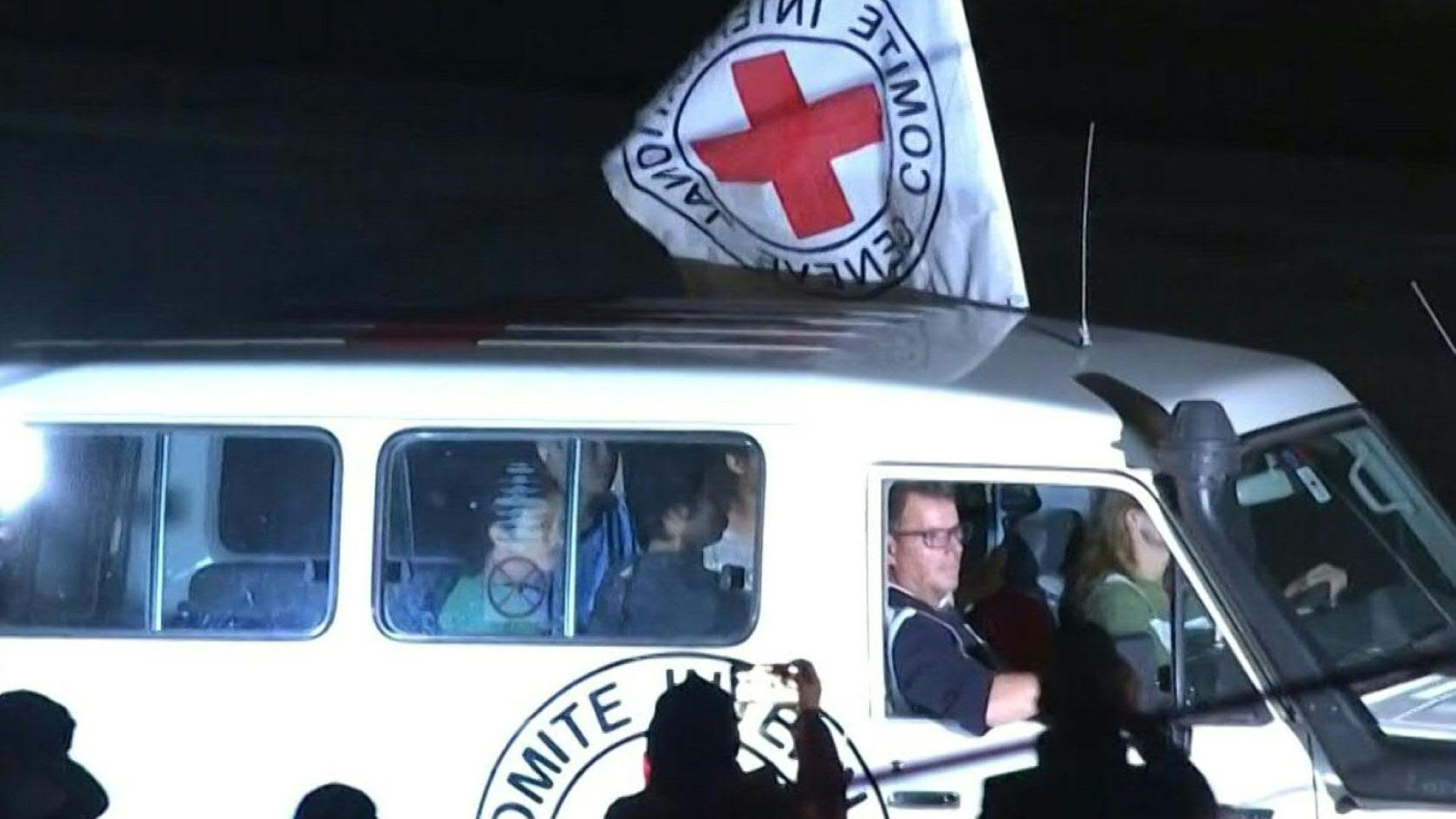 Released hostages cross from Gaza Strip into Egypt