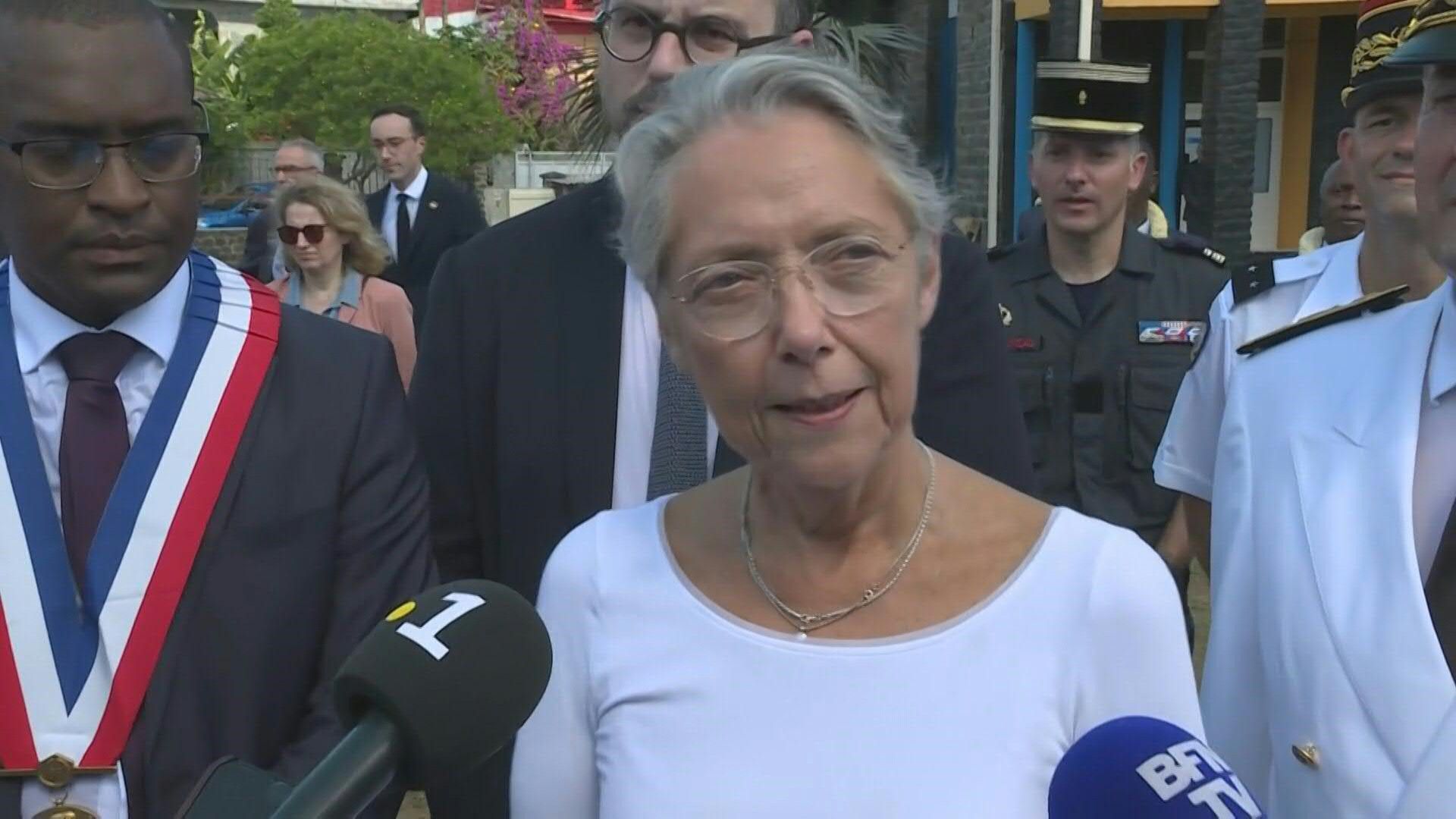 Prime Minister Borne: "we stand by the people of Mayotte" during visit to the archiepalgo