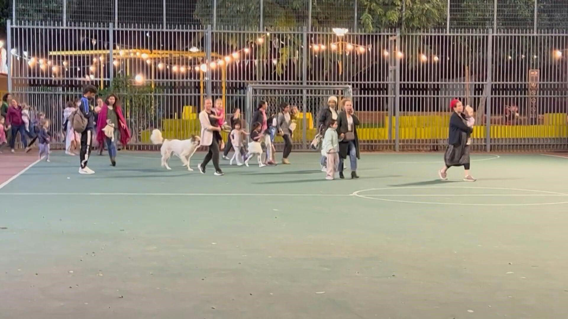 Rocket sirens sound in Tel Aviv as people run to take shelter