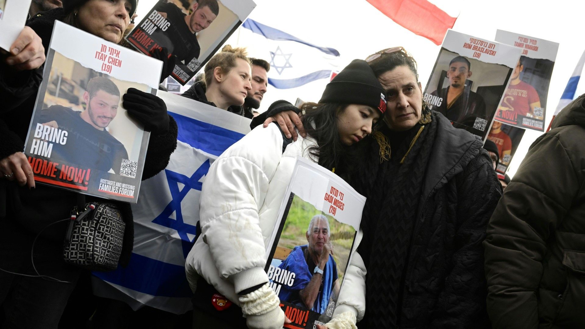 Kundgebung in Berlin fordert Freilassung der Hamas-Geiseln