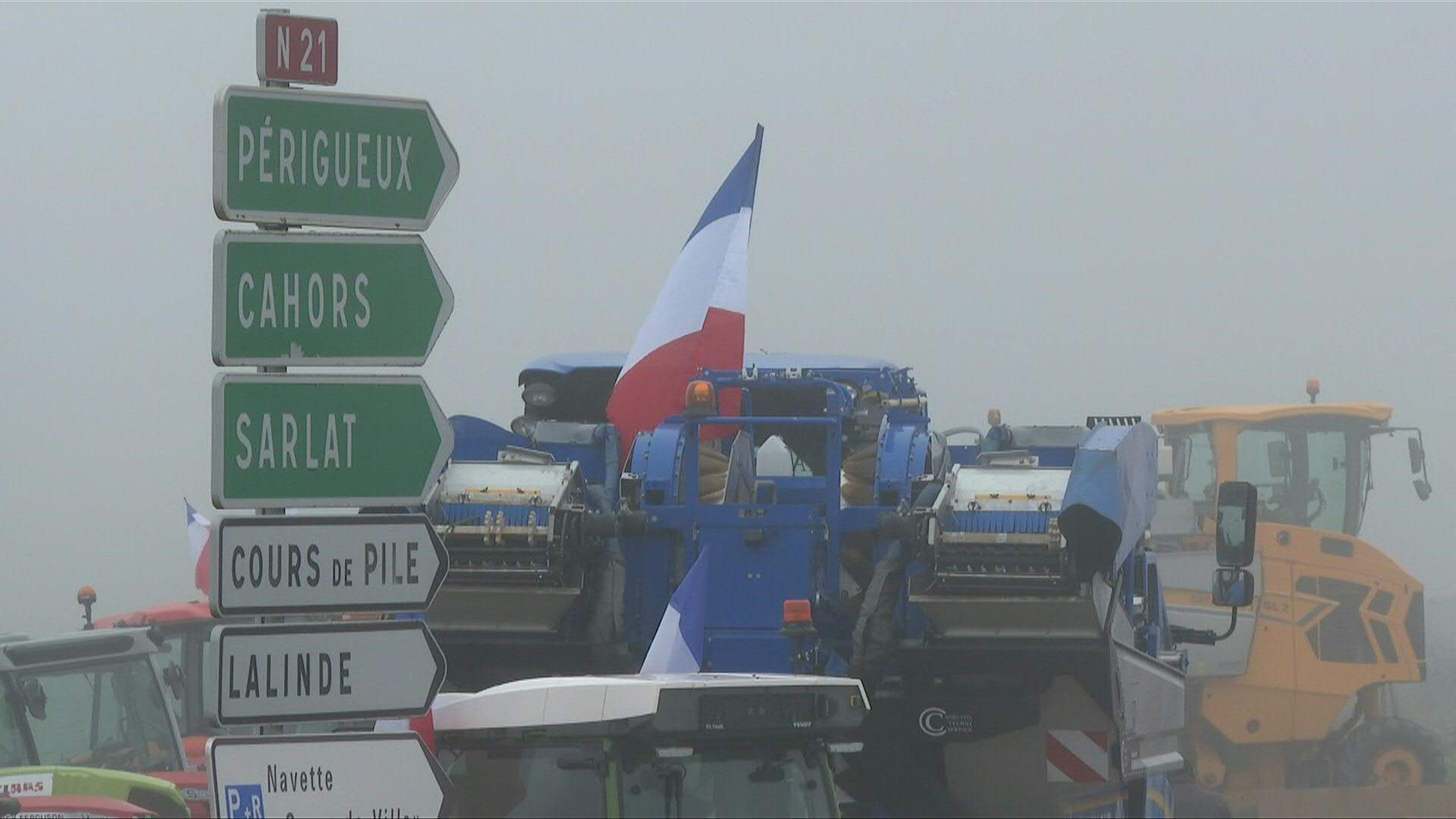 French Farmers head back home