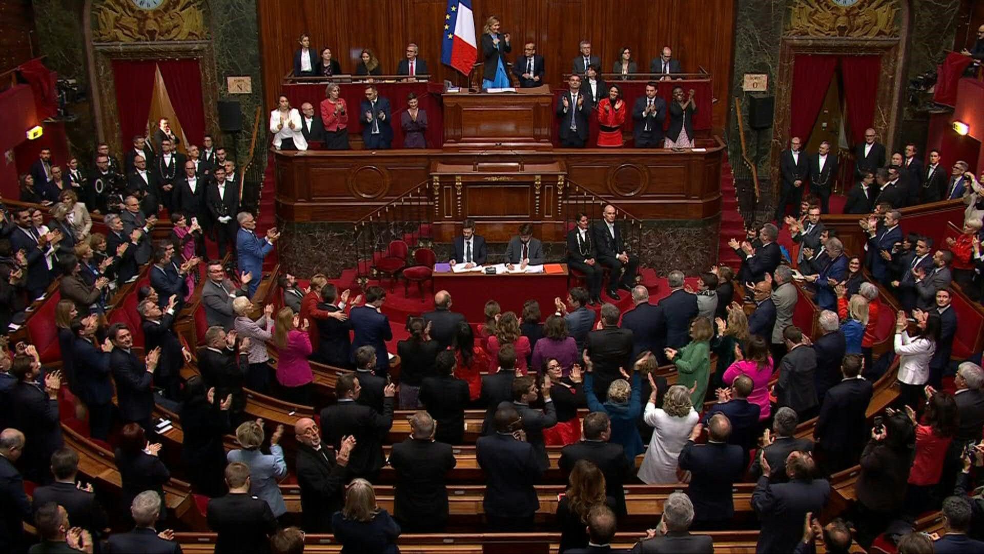 France enshrines abortion as constitutional right in world first