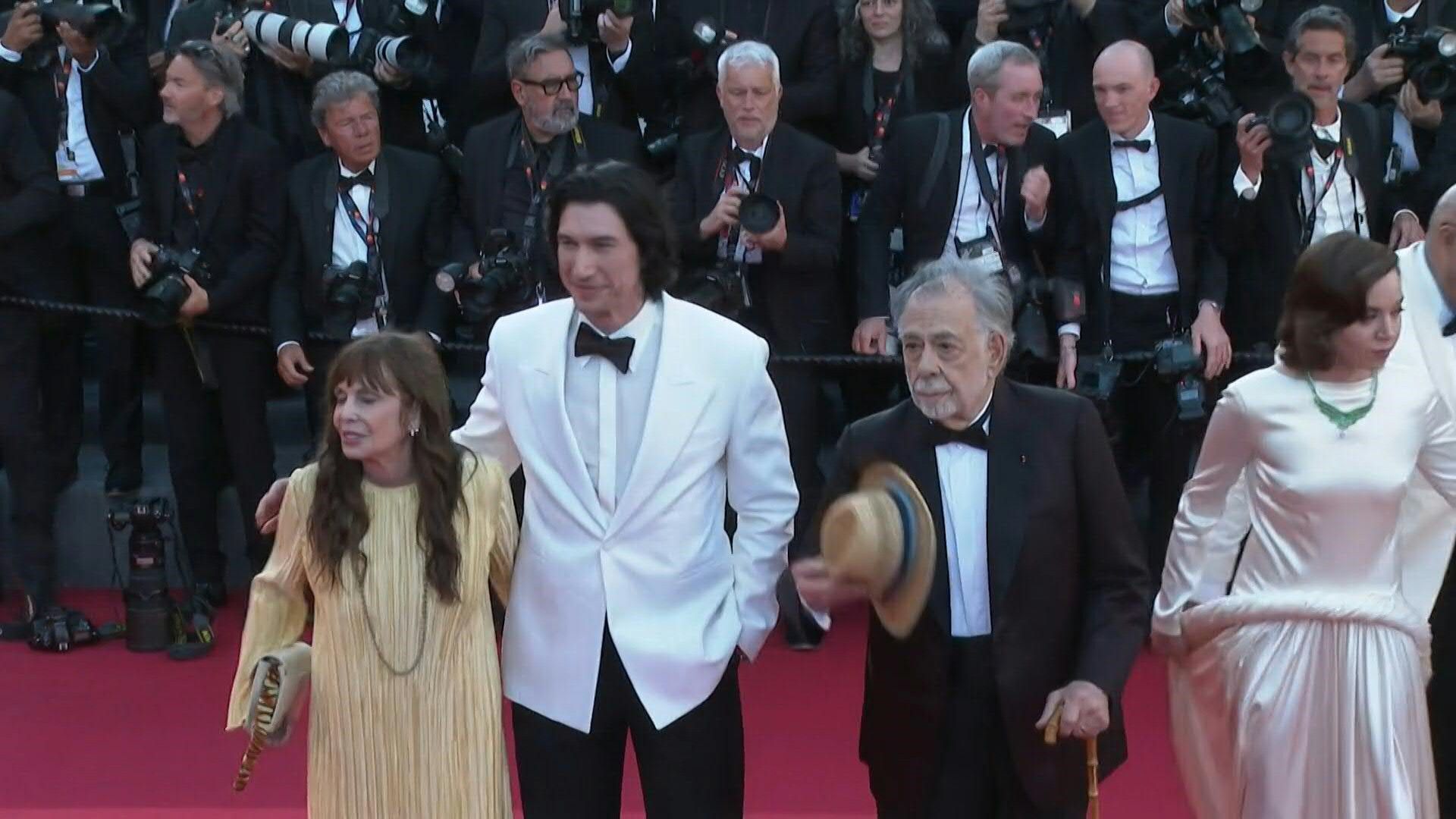 Cannes: Coppola's "Megalopolis" cast on the red carpet