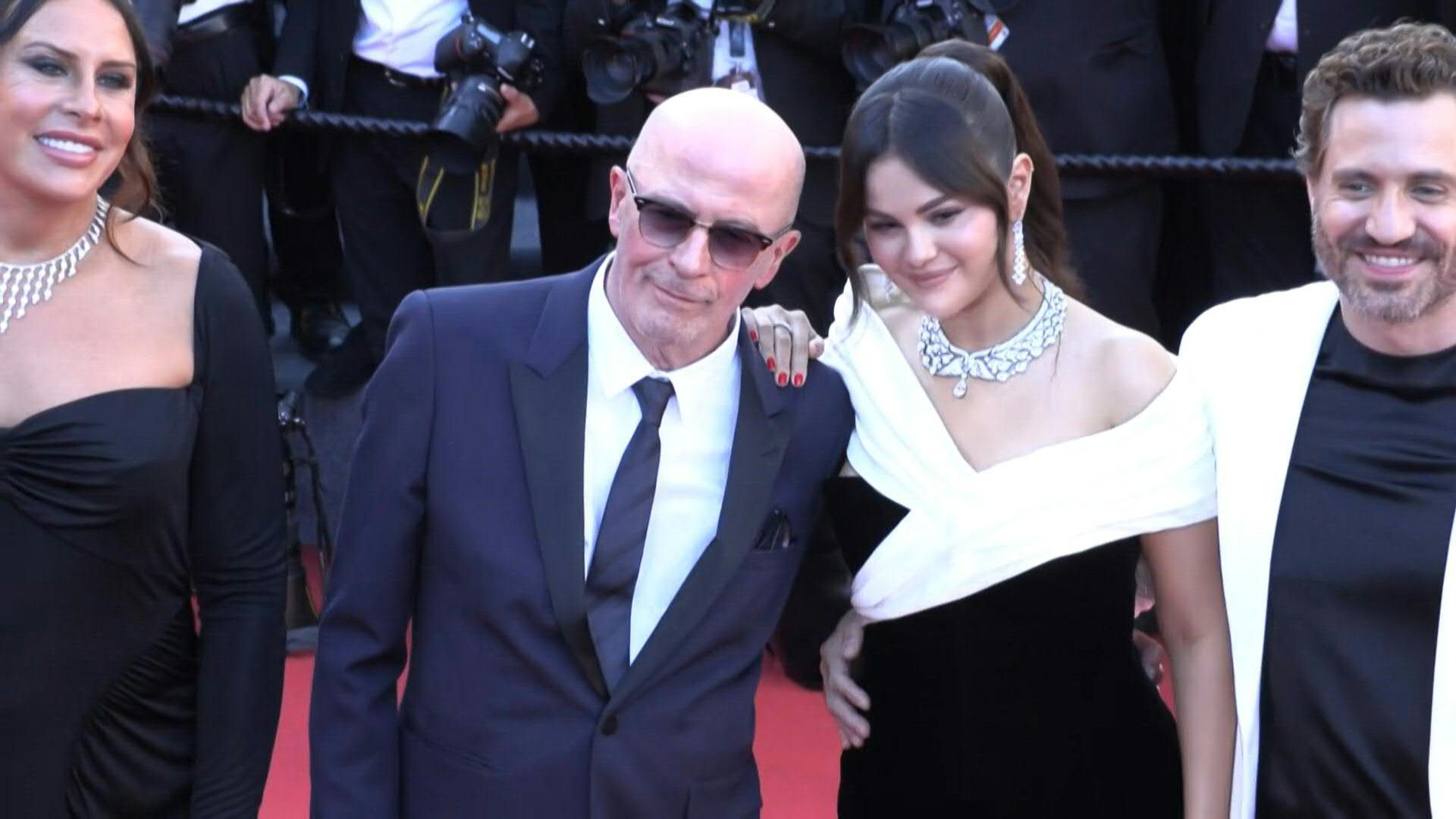 Cannes: red carpet for Jacques Audiard's 'Emilia Perez' team