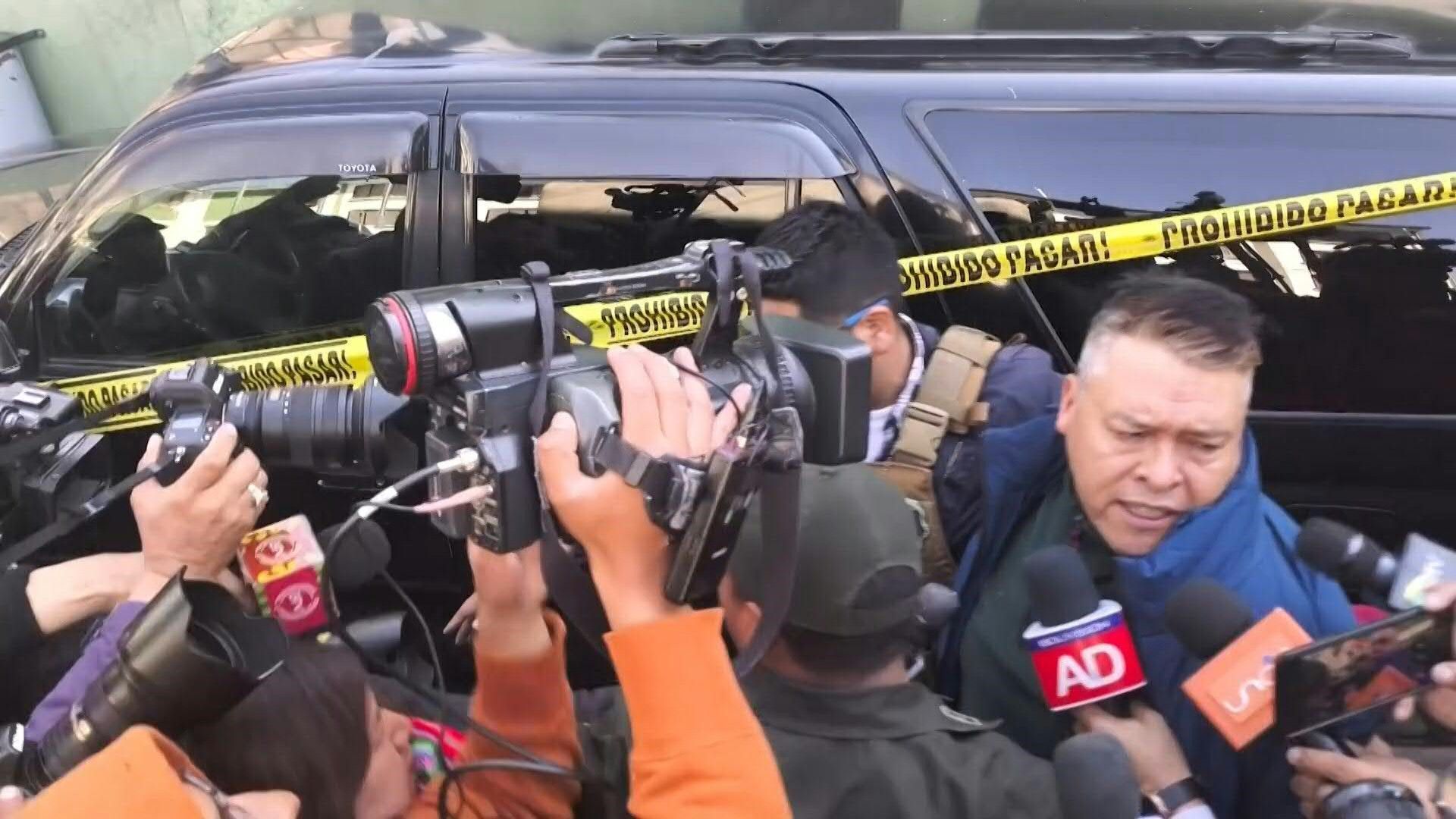 Former Bolivian army chief Zuniga is transferred to high-security prison