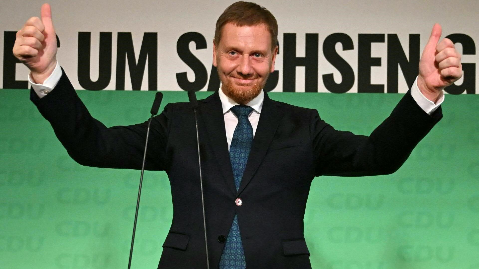 Hochrechnungen: CDU gewinnt Sachsen-Wahl knapp vor AfD - Video