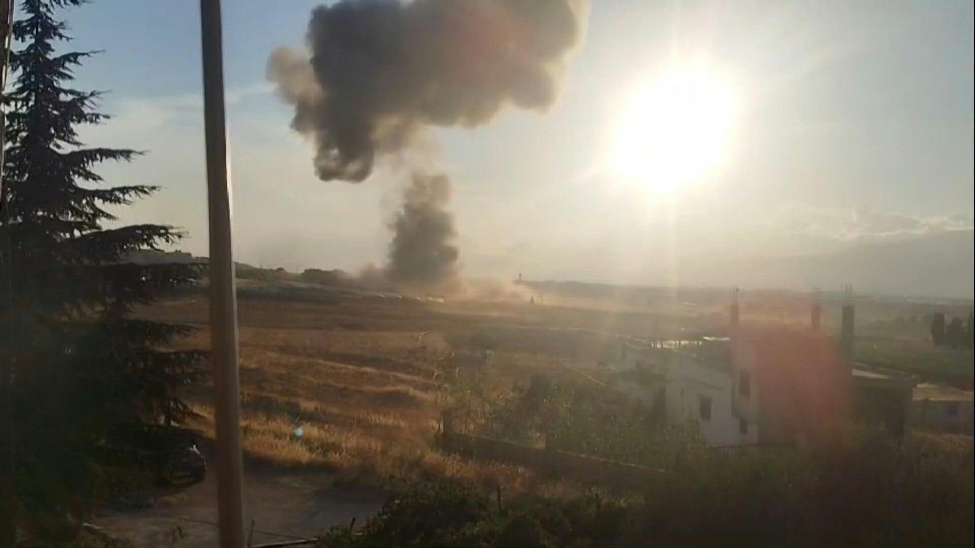 New wave of Israeli strikes on Baalbek in Lebanon's east