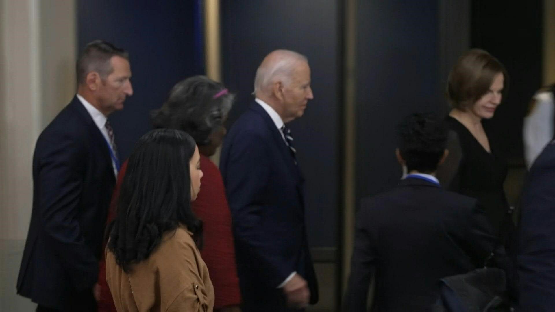 Biden arrives at UN Headquarters for last address to General Assembly
