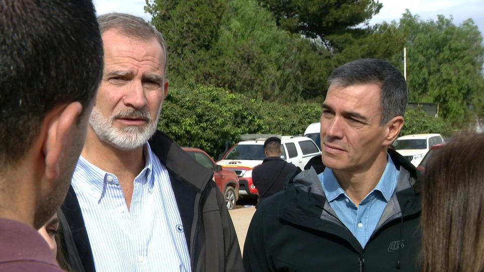 Spanien: König Felipe VI. besucht Katastrophenregion