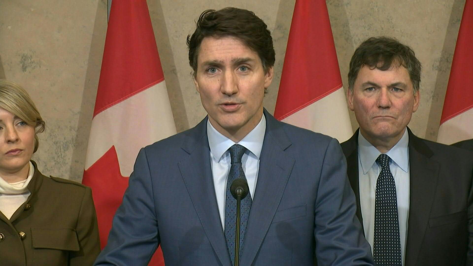 Canada's Trudeau says to Trump that tariffs are 'a very dumb thing to do'