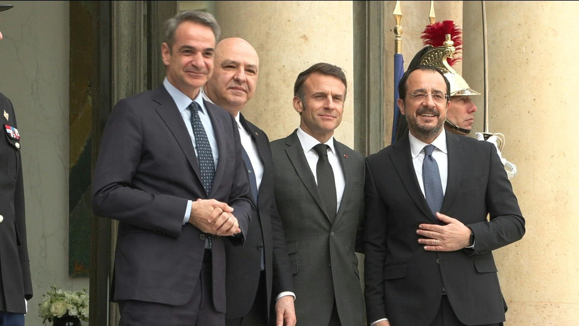 Video: Eastern Mediterranean: Lebanese, Greek, and Cypriot leaders at the Elysee