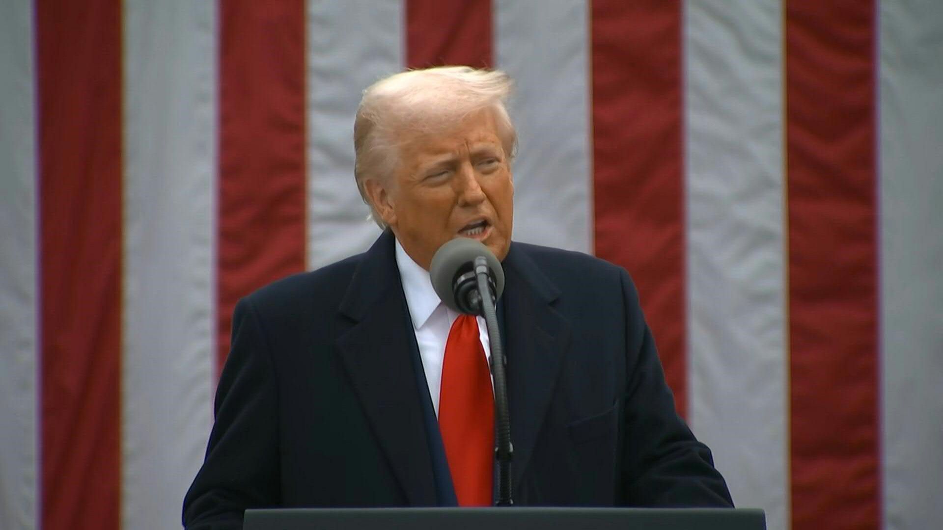 Video: Trump says signing order for reciprocal tariffs 'throughout the world'
