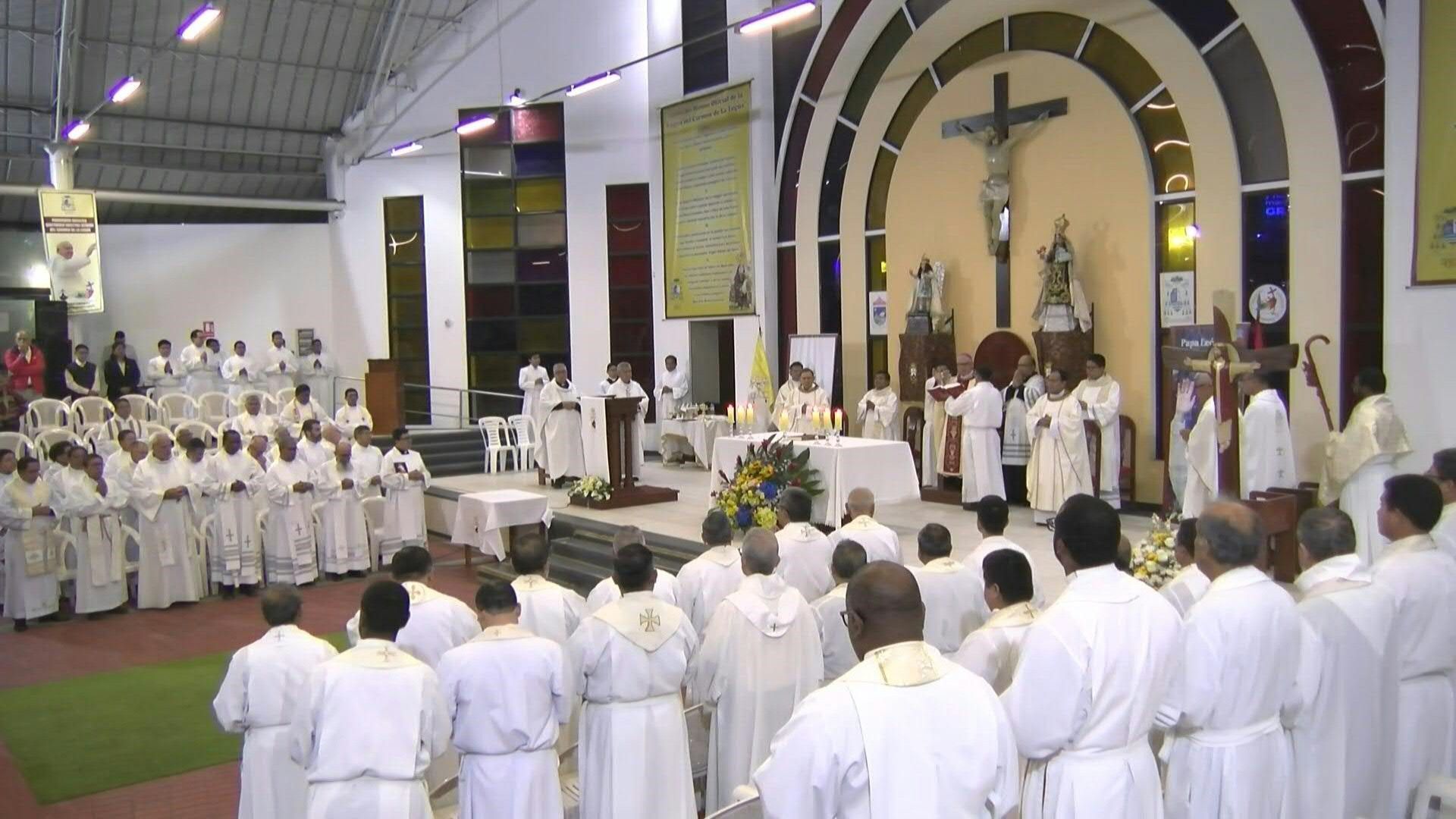 Peruvians attend mass organized by Diocese of Callao for Pope Leo XIV