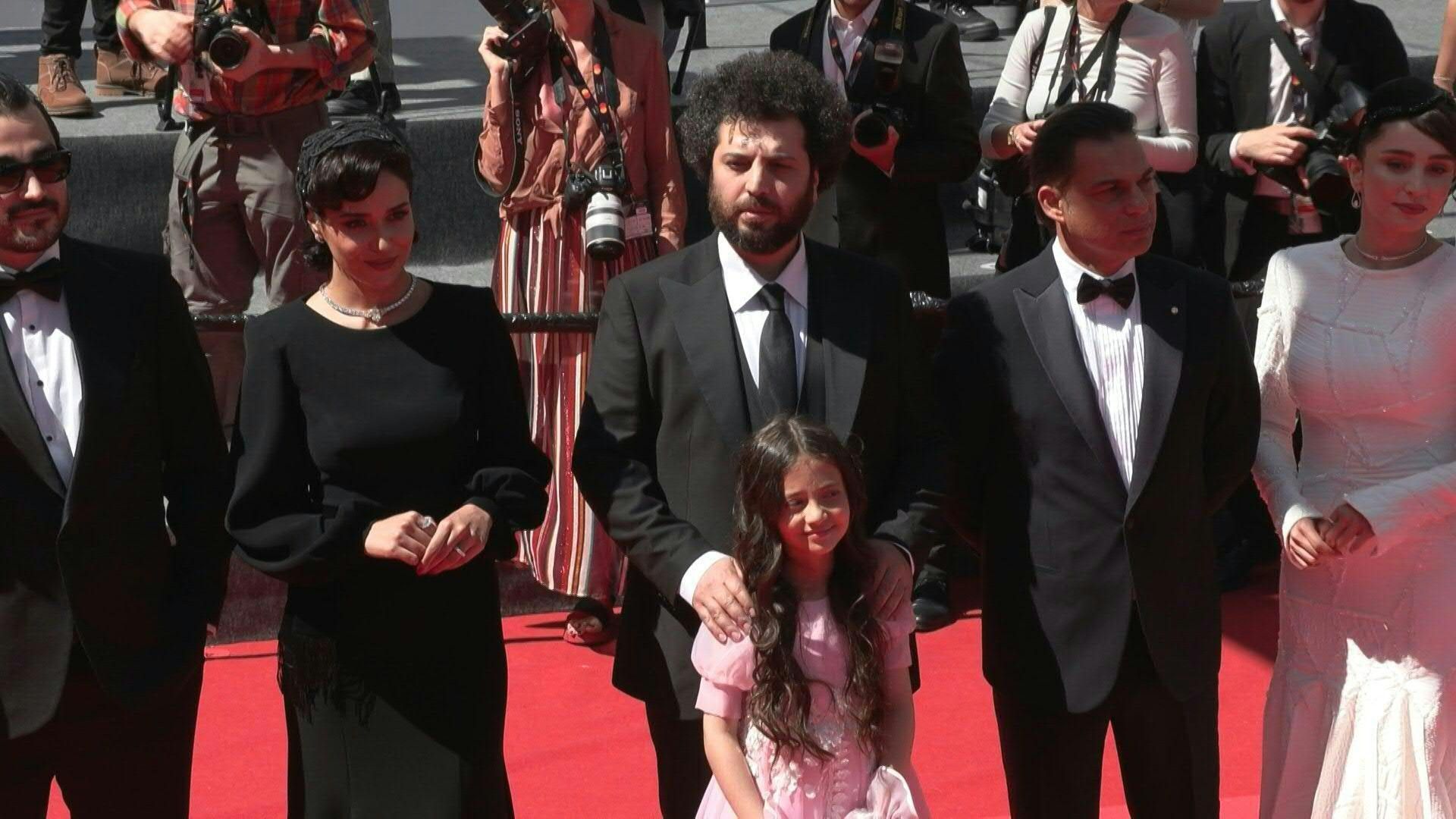 Video: Cast of Iranian film 'Woman and Child' walk Cannes red carpet