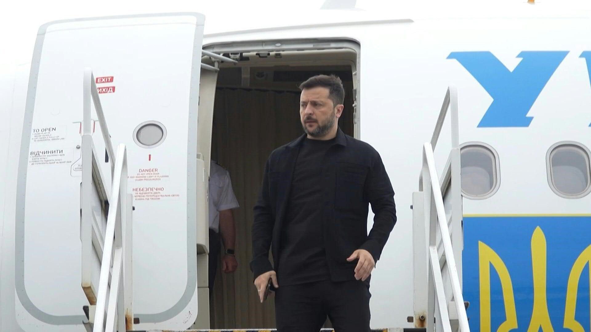 Zelensky arrives in Vilnius for NATO eastern flank summit