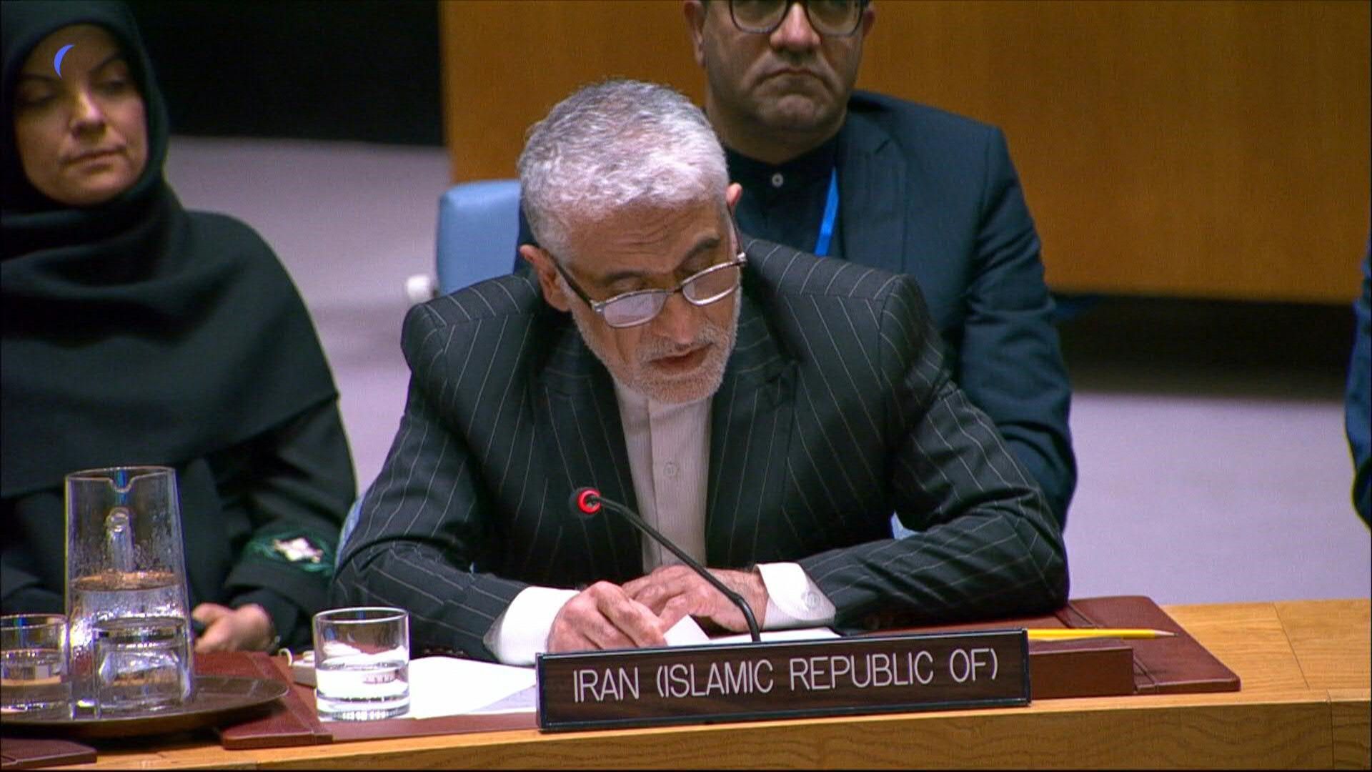 Irans UNO-Botschafter: “Kein Aggressor darf ungestraft handeln”