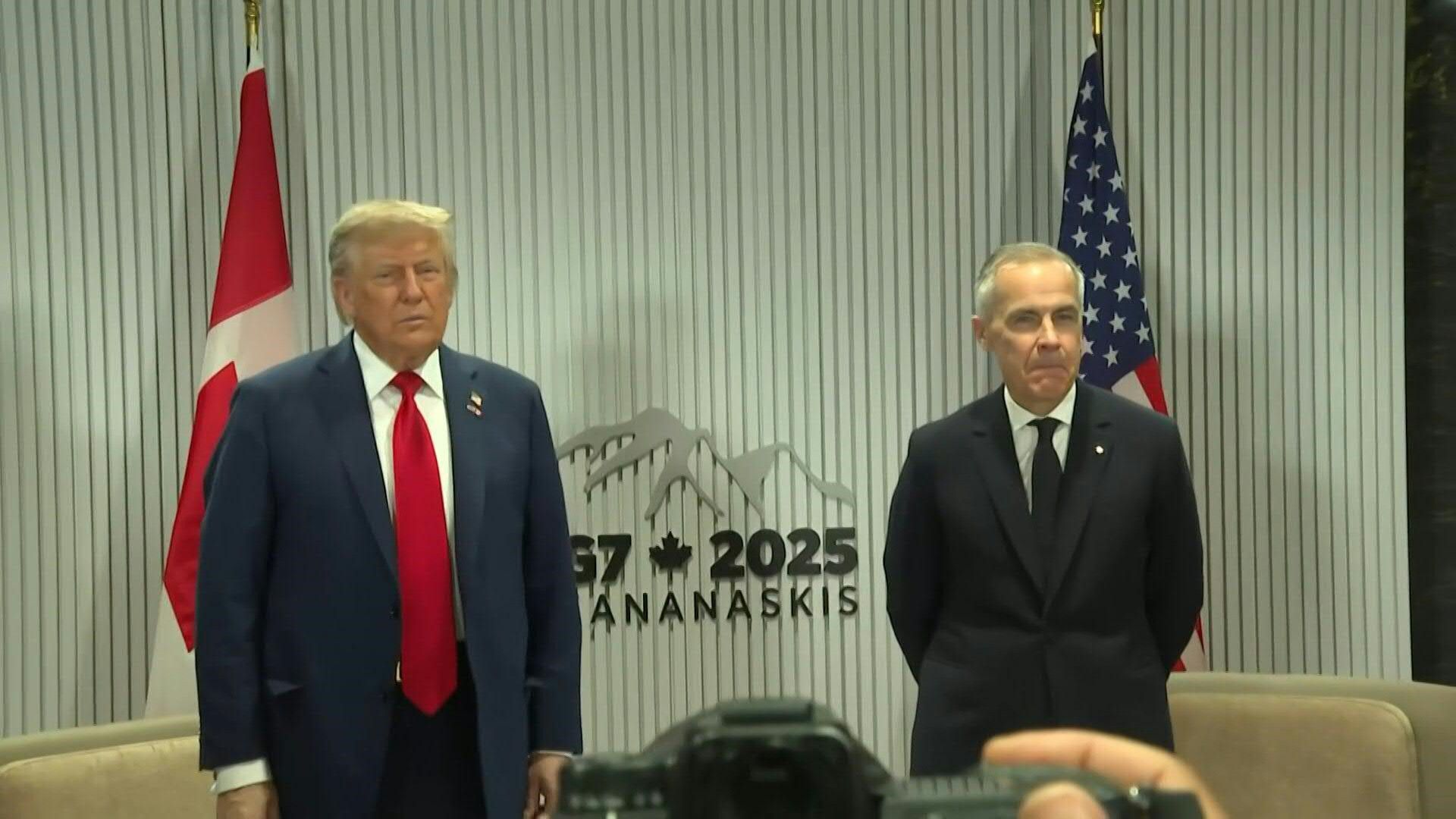 Trump, Carney meet as world leaders gather in Canada for G7 Summit