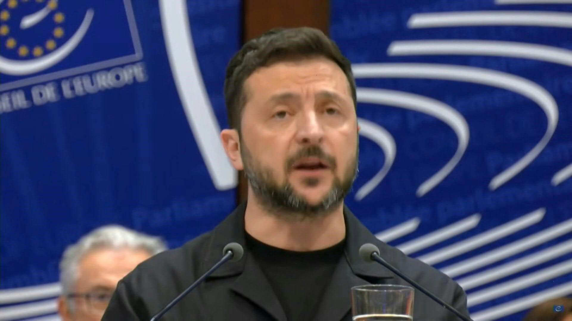 Video: Zelensky says 'every Russian war criminal' must face justice 'including Putin'