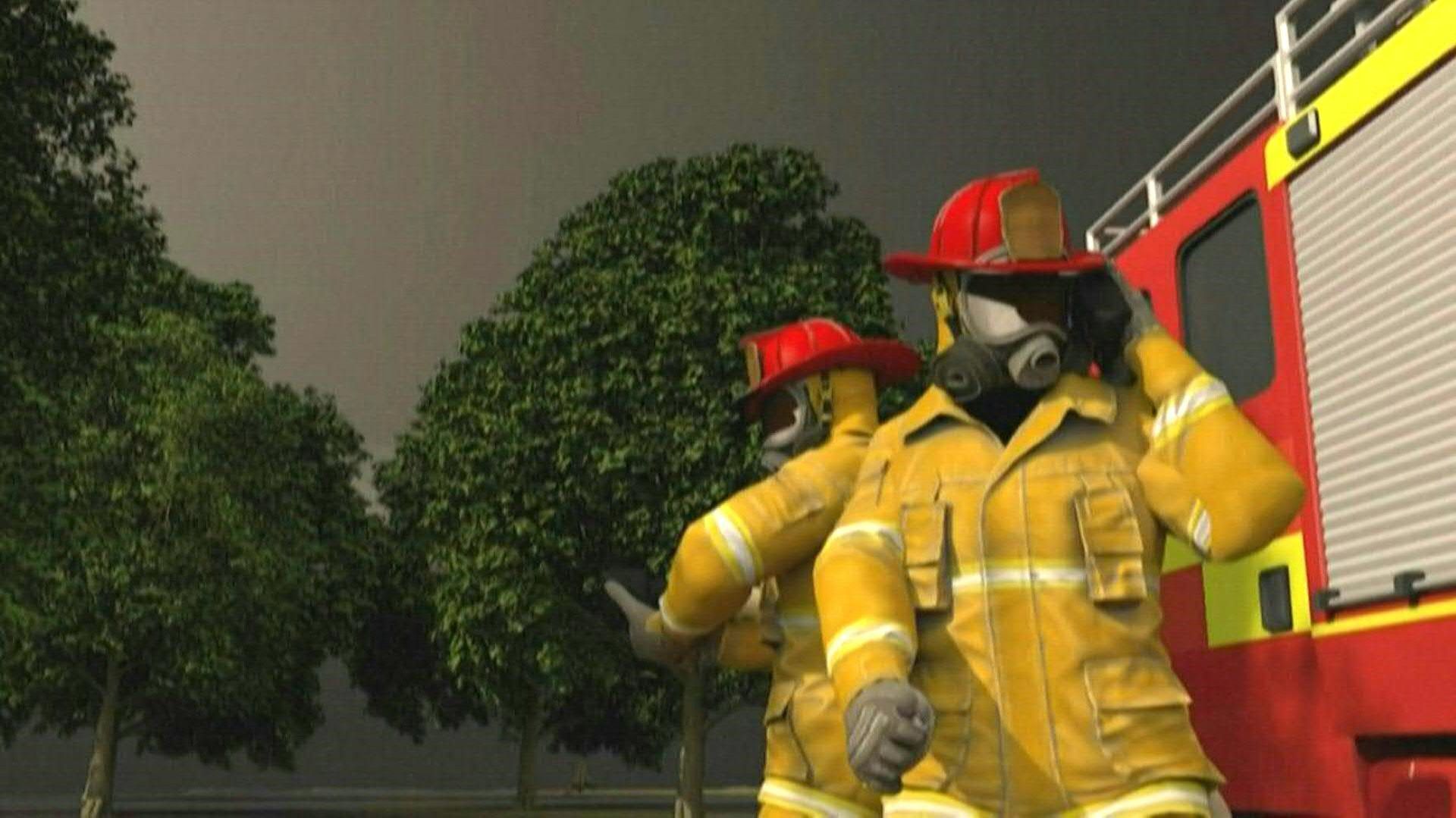 Videografik: So werden Waldbrände bekämpft