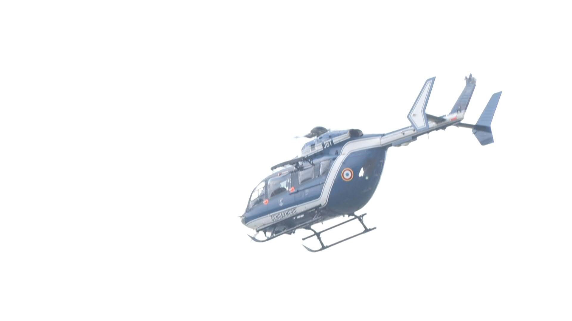 Helicopter flies over French supermax prison holding drug lord Mohamed Amra