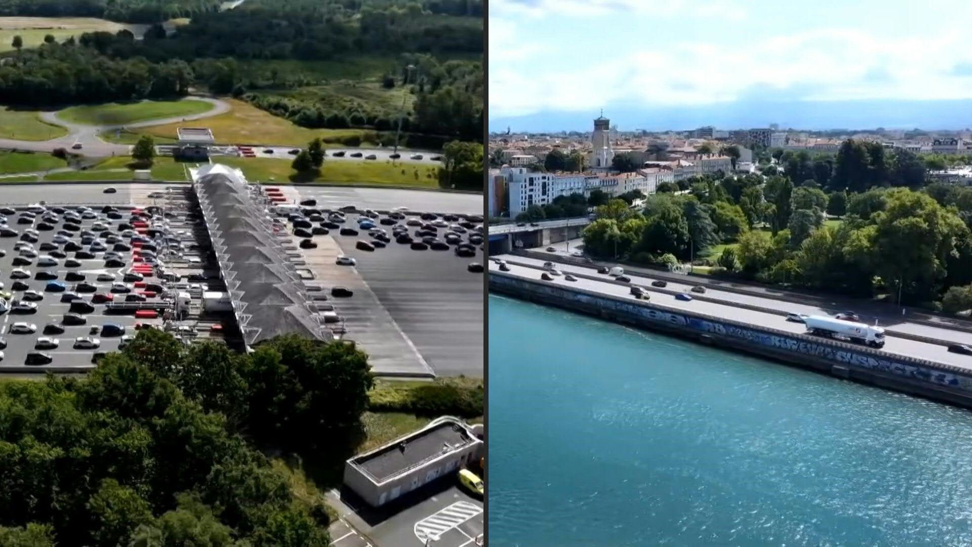Video: France faces massive holiday gridlock as traffic tops 1,000 km
