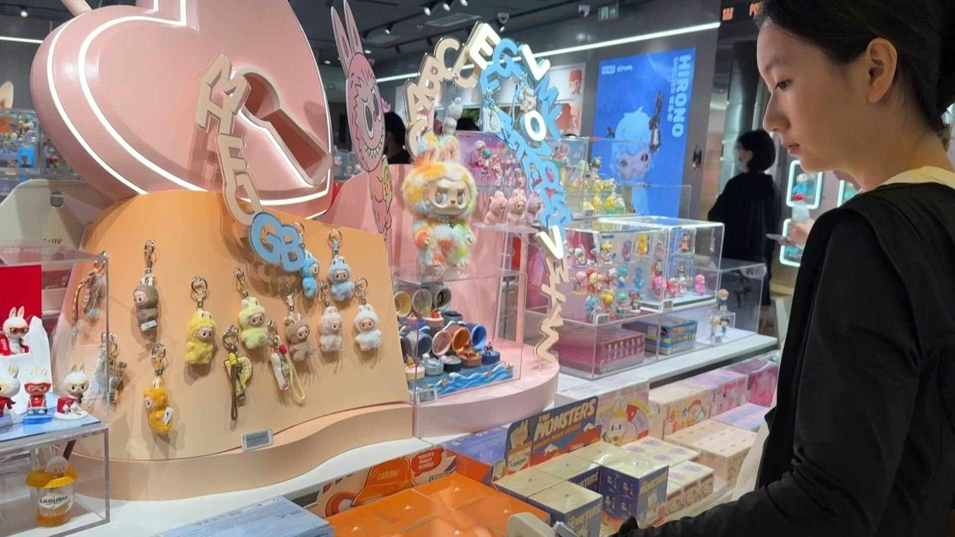 Video: Fans hits store as Chinese toymaker Pop Mart launches mini Labubu