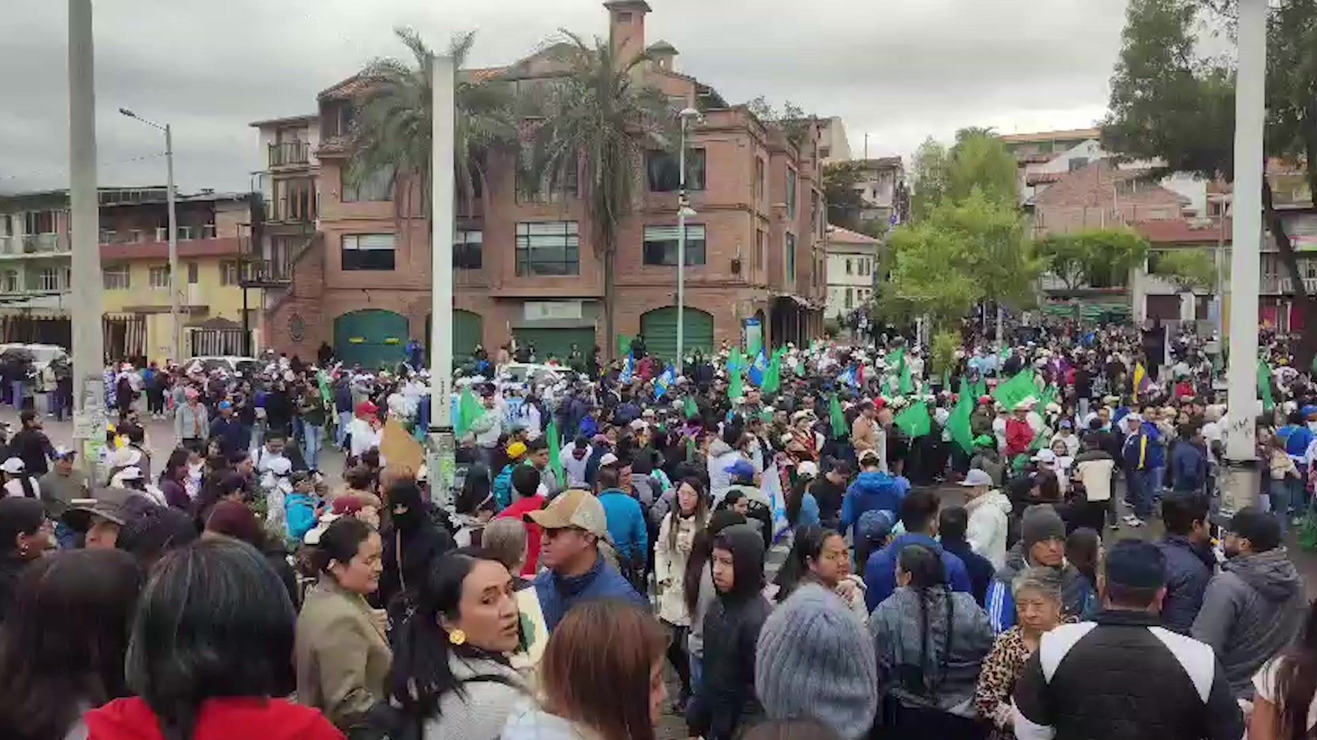 Thousands protest in southern Ecuador against Canadian mining project