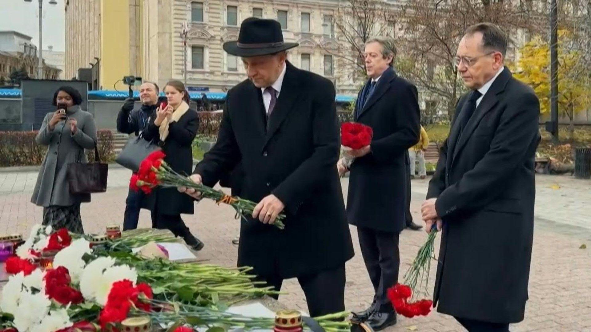 Deutscher Botschafter in Moskau bei Gedenken an Stalin-Opfer