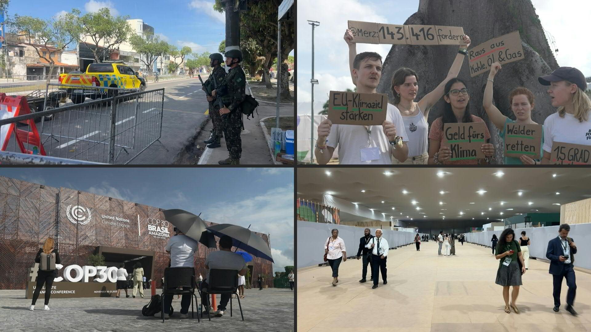 Belem on day two of the Leaders Summit ahead of the COP30