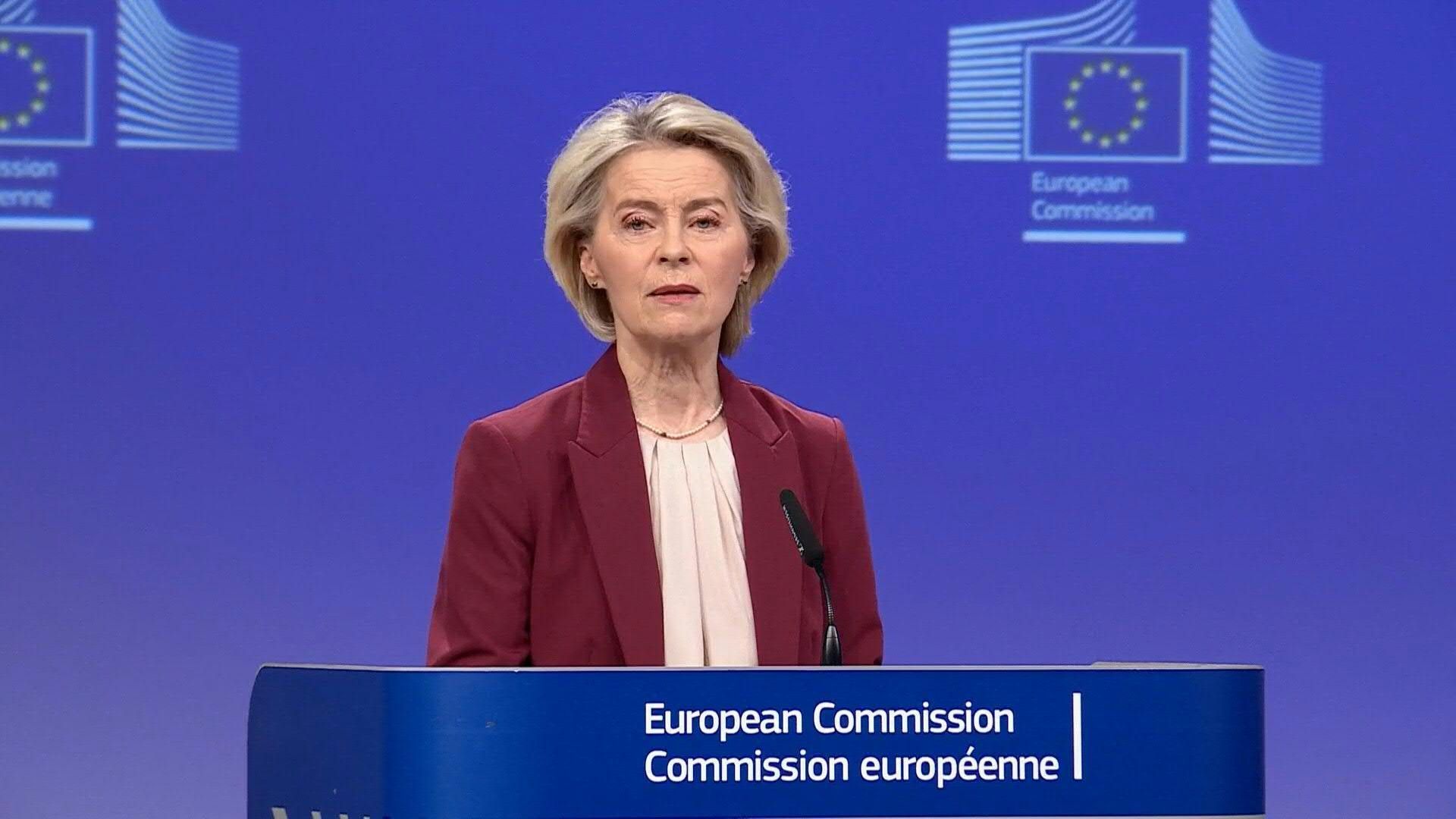 EU chief presents two-year funding plan to put Ukraine in 'position of strength'