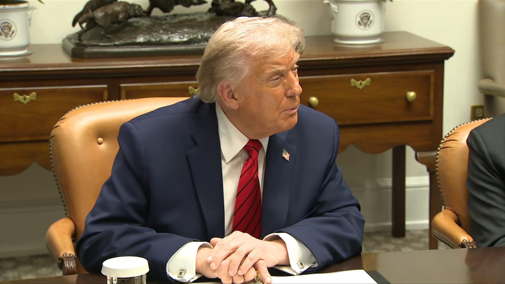 Video: Trump says new Ukraine meetings risk 'wasting time'