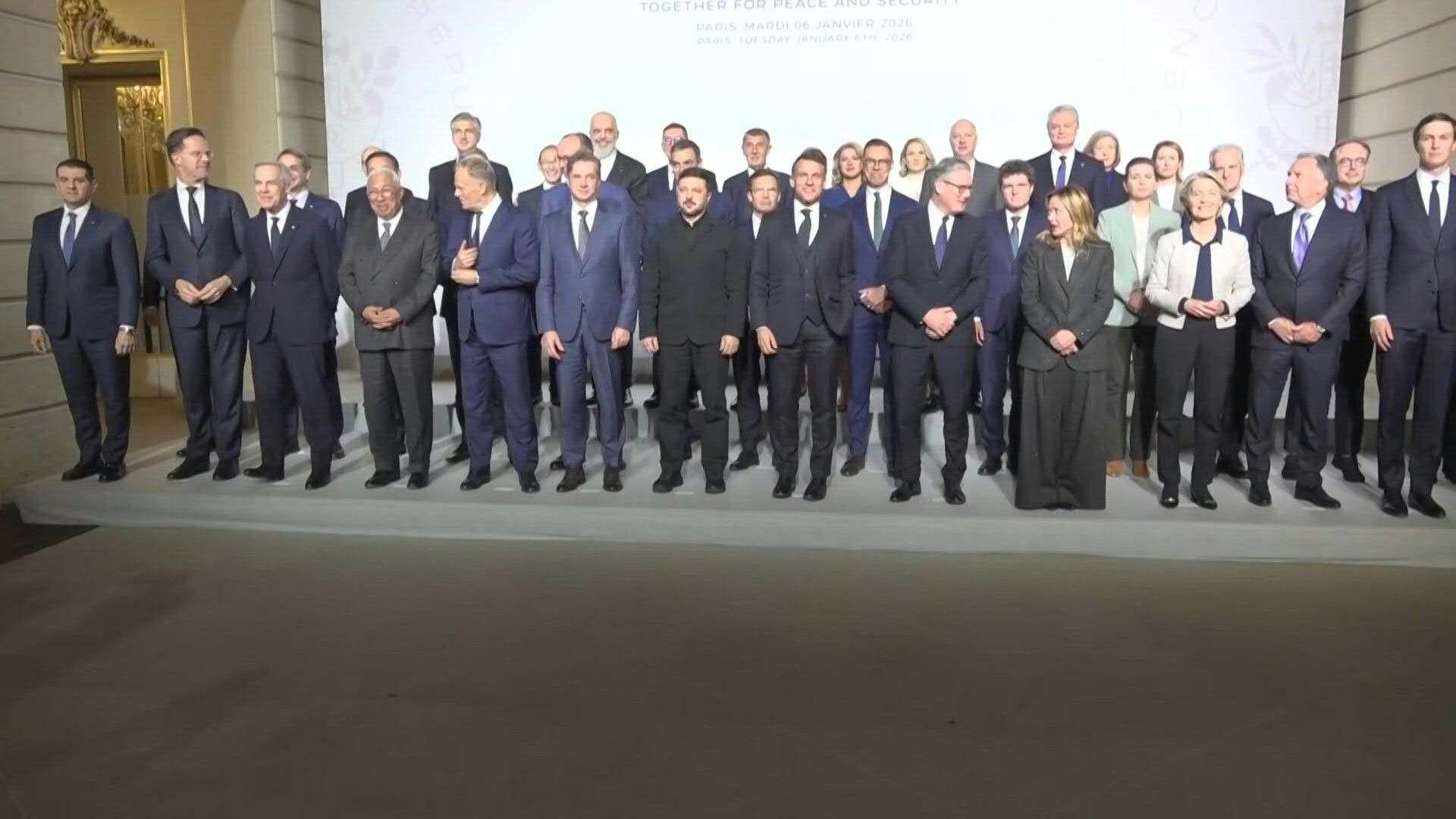 Video: Ukraine's allies meet in Paris as talks focus on peace and protection