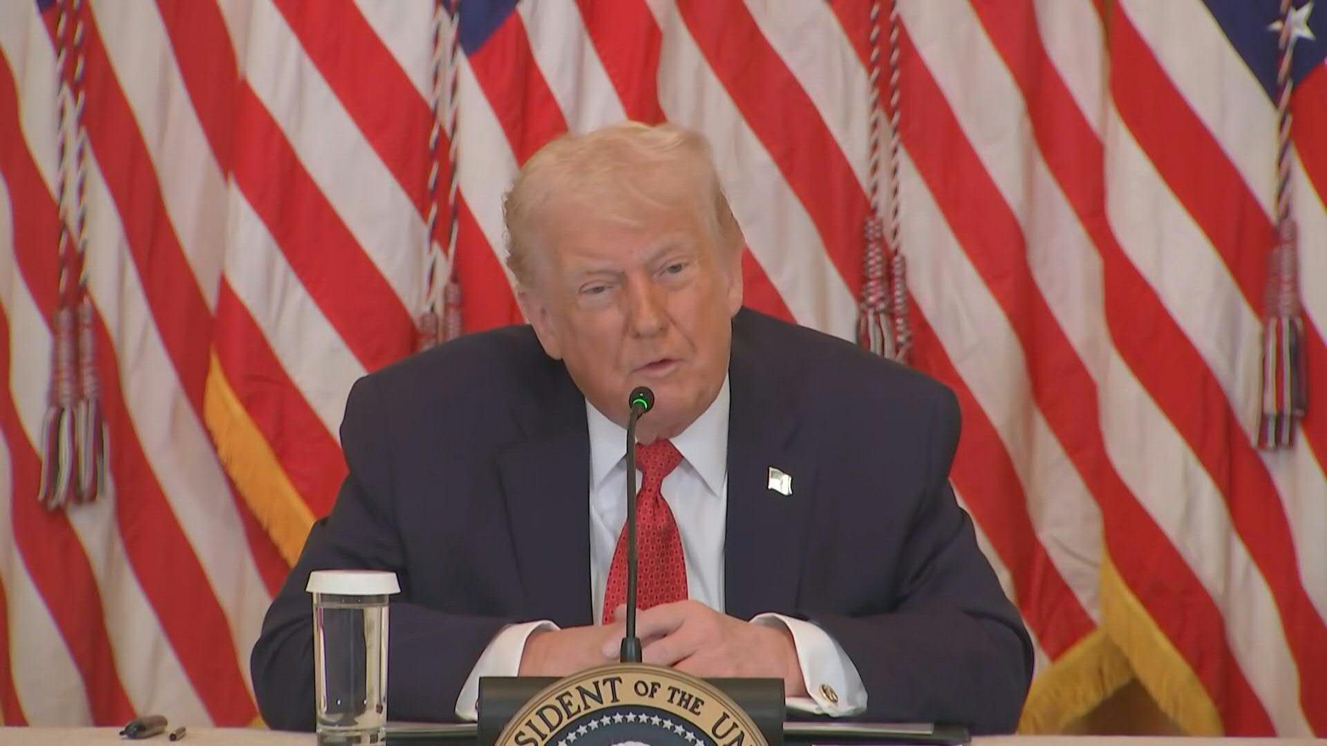 Video: Trump says may slap tariffs on nations that don't back his Greenland plans