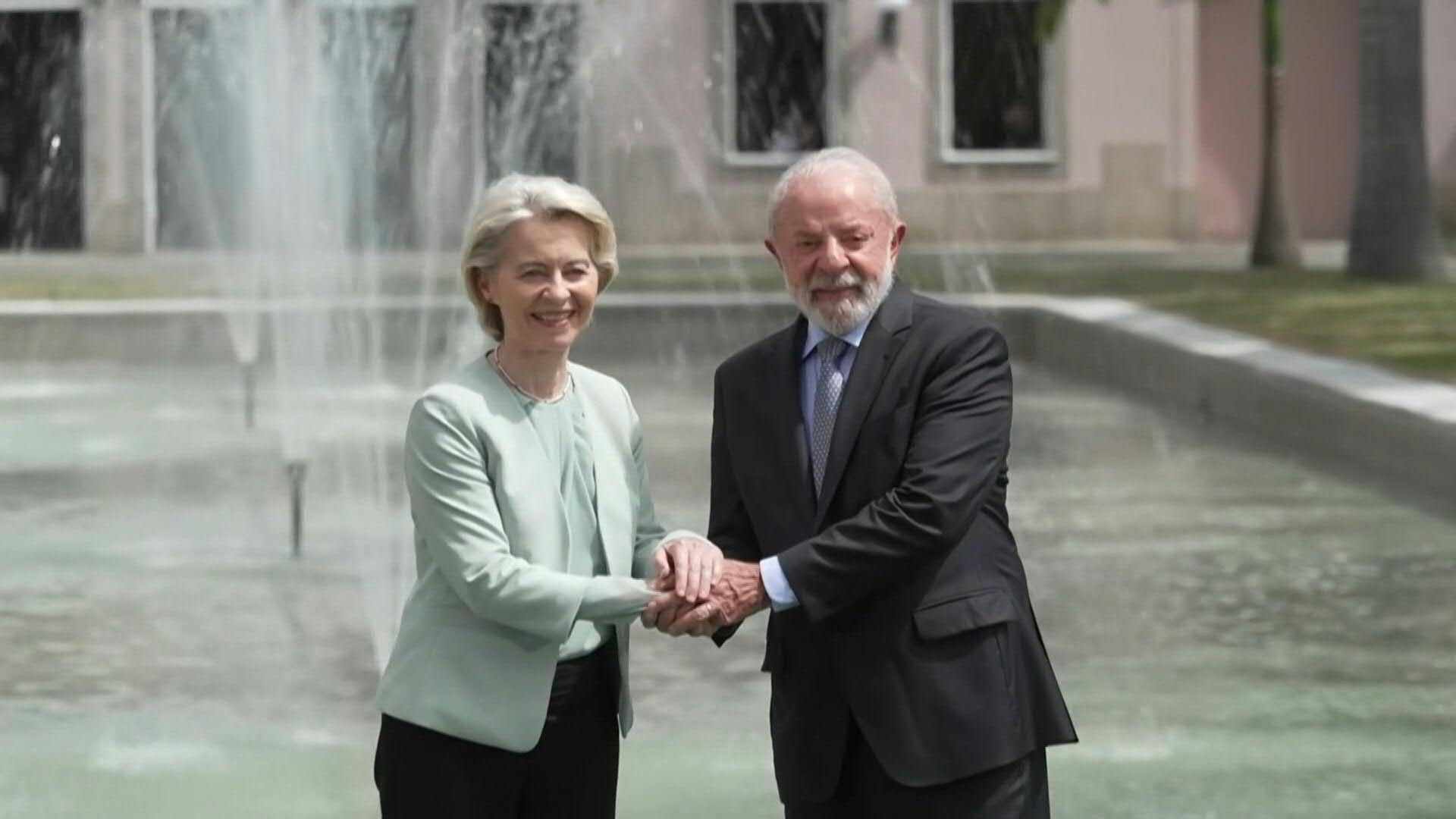 Video: President Lula welcomes European Commission President Von der Leyen in Brazil