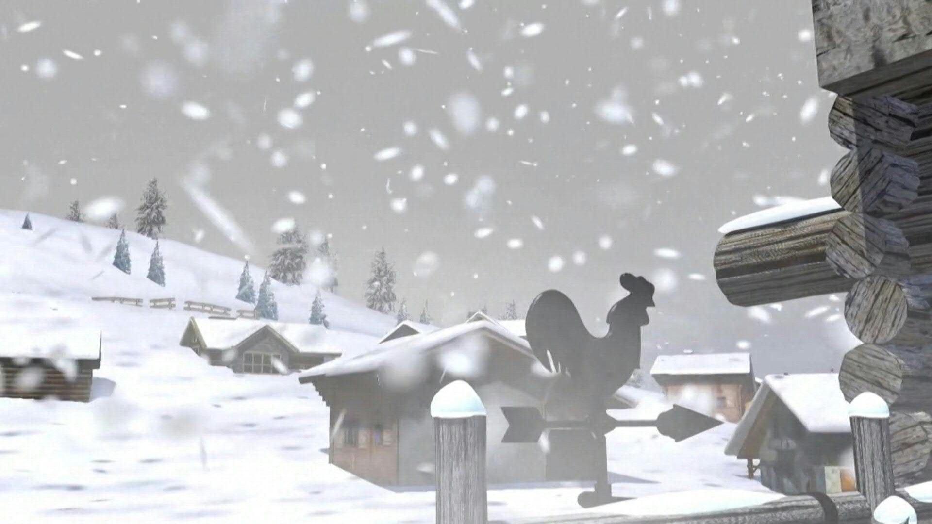Videografik: So entstehen Schneeflocken