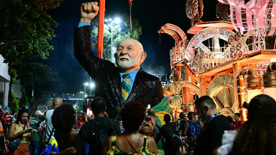 Karneval in Rio: Hommage an Brasiliens Präsidenten Lula