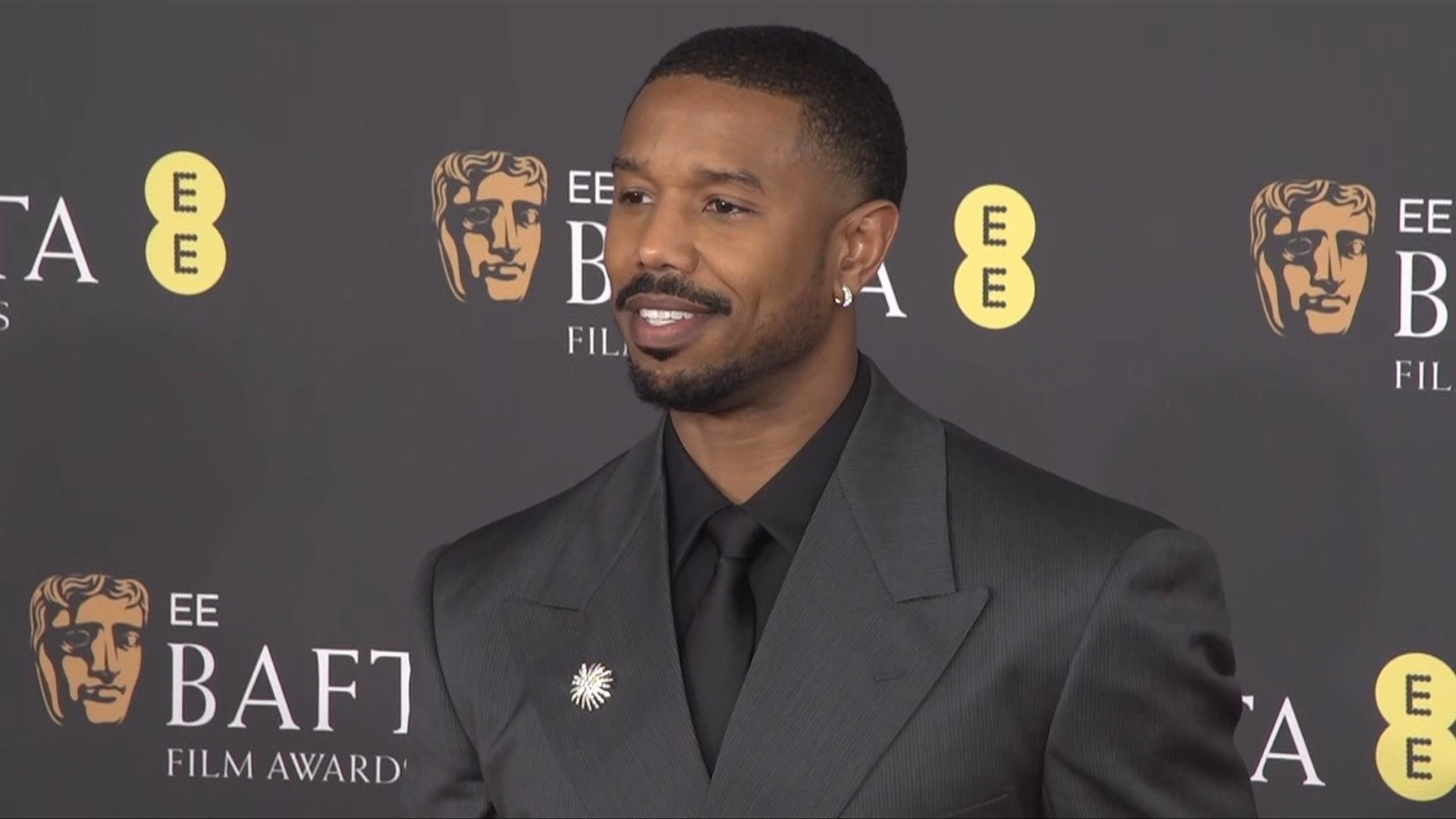 Video: Michael B. Jordan and Teyana Taylor arrive on the red carpet for the BAFTAs