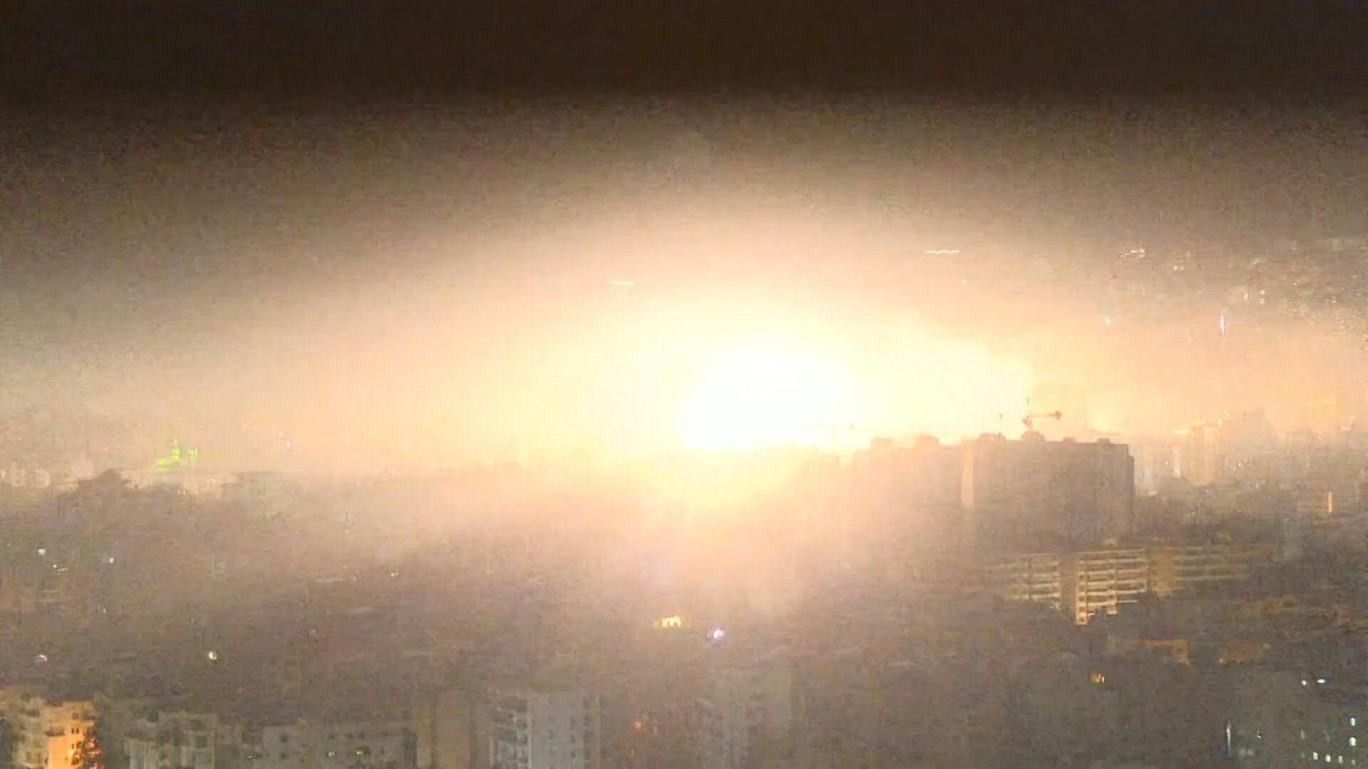 Video: Fresh wave of strikes hit southern suburbs of Beirut